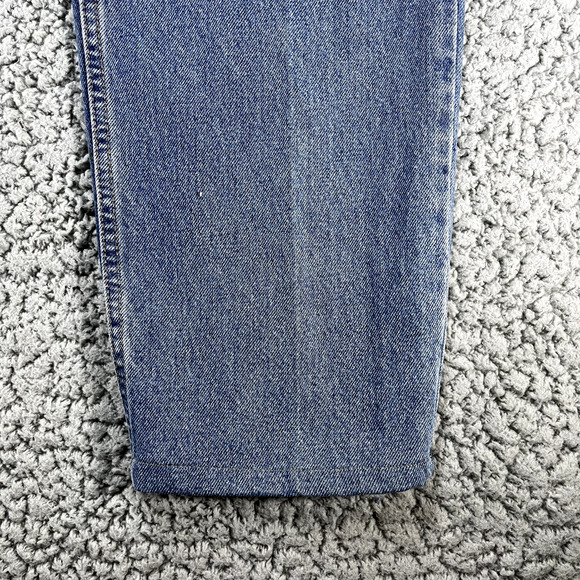 Vintage Levis 550 Jeans Men 33x31 (36"x30") Blue Denim Faded Cross Distressing - Picture 5 of 11